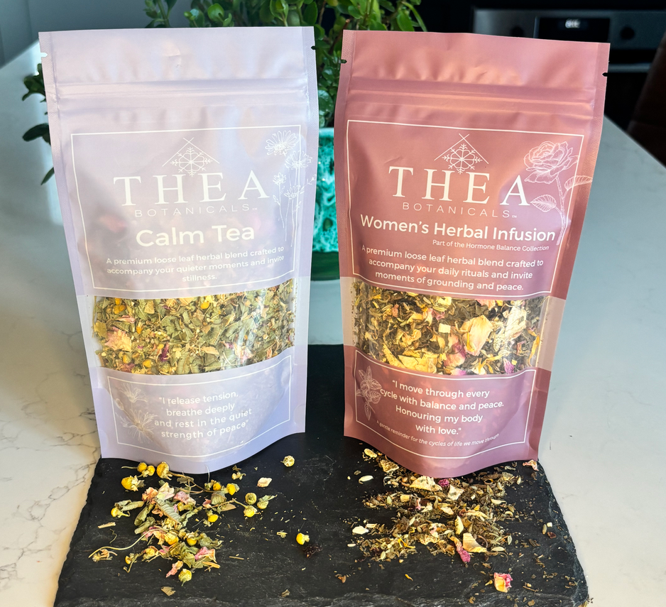 Botanist Duo - Calm + Women's Herbal Infusion pairing
