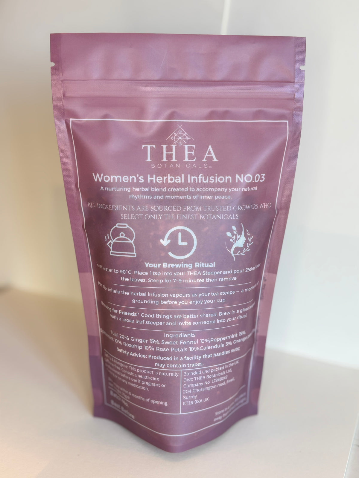 Women's Herbal Infusion No.03  | Organic Herbal Tea for Women